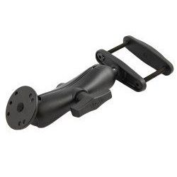 (RAM-101-247-3) 3" Max Width Clamp Base with Standard Arm and 2.5" Round Base